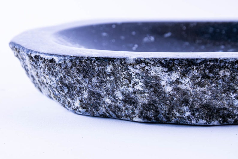 Hand carved stone bowl Etsy