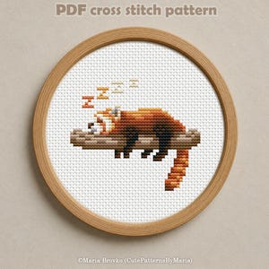 クロスステッチパターン「オルカ」DMCチャート刺繍印刷可能PDF即時