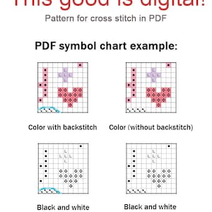 Cross Stitch Pattern Lovely Winter Sampler DMC Chart Embroidery ...