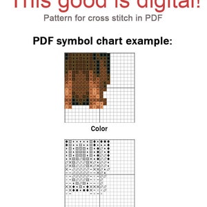 Cross Stitch Pattern Thrianta Rabbit DMC Chart Printable PDF Instant ...