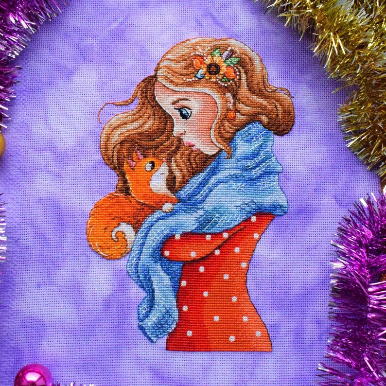 Cross Stitch Pattern Unexpected Encounter DMC Etsy