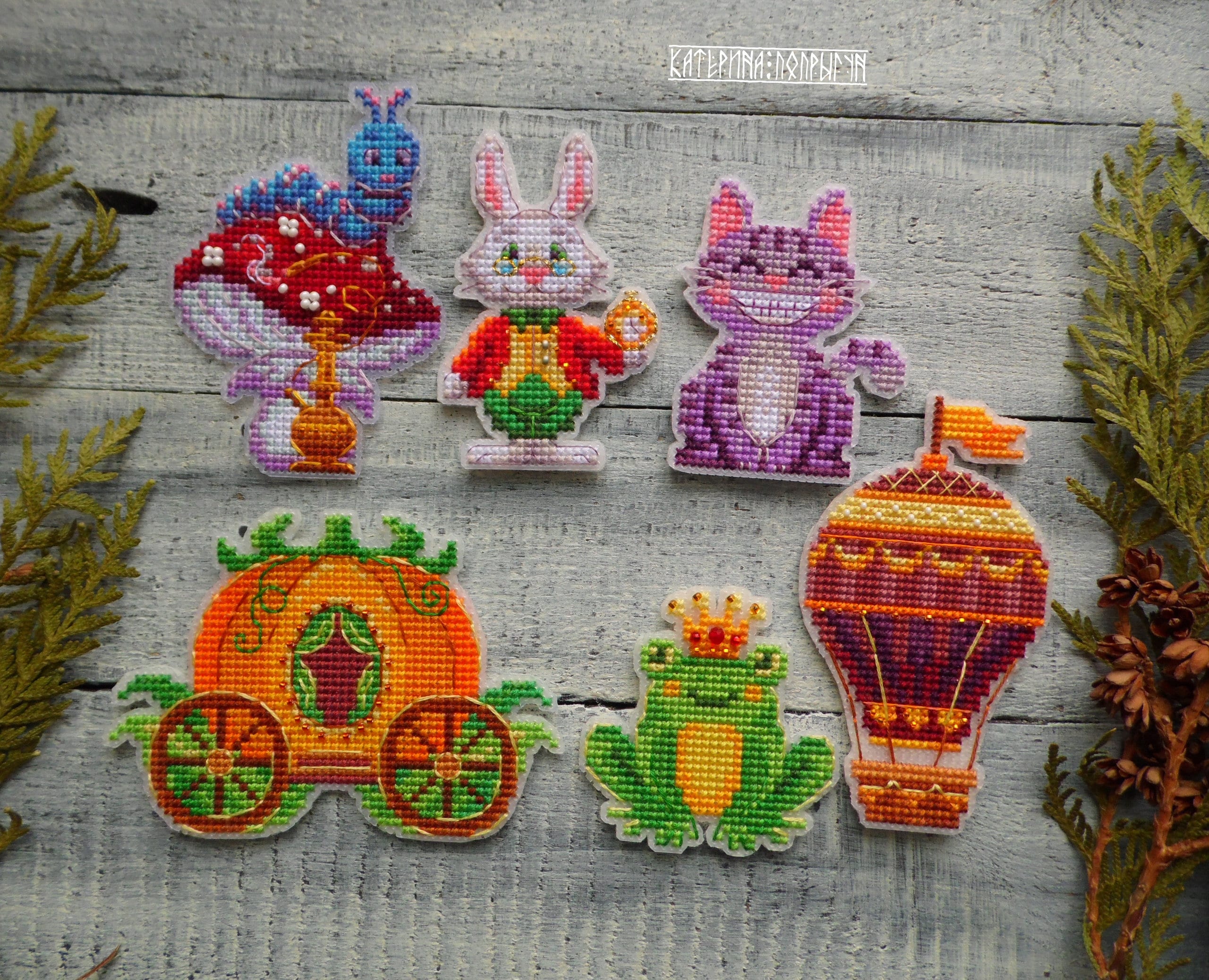 45% Cheaper as a Set - Cross Stitch Pattern Fairytale Set DMC Chart ...