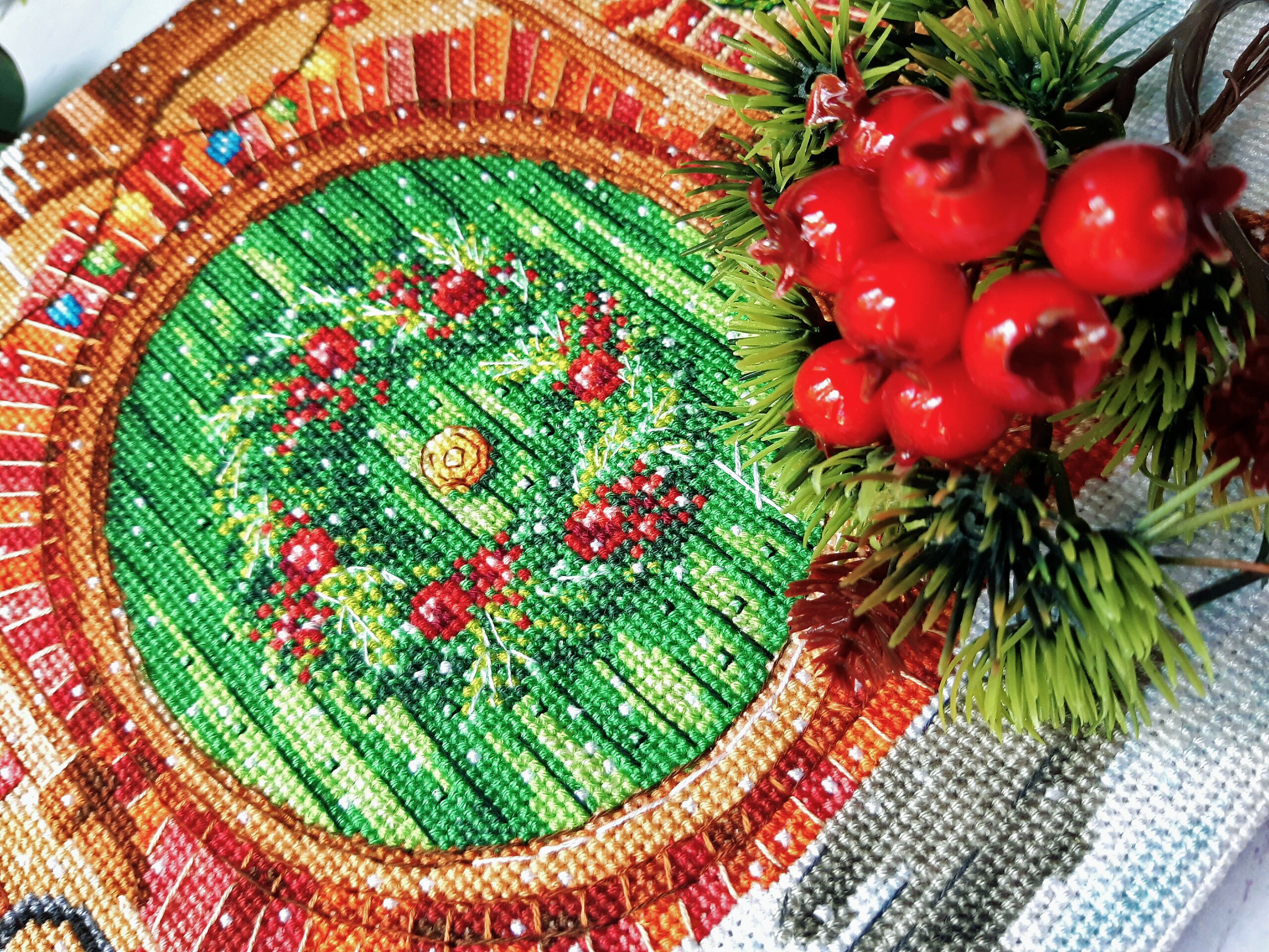 Cross Stitch Pattern Christmas at Halflings House DMC Chart Printable ...