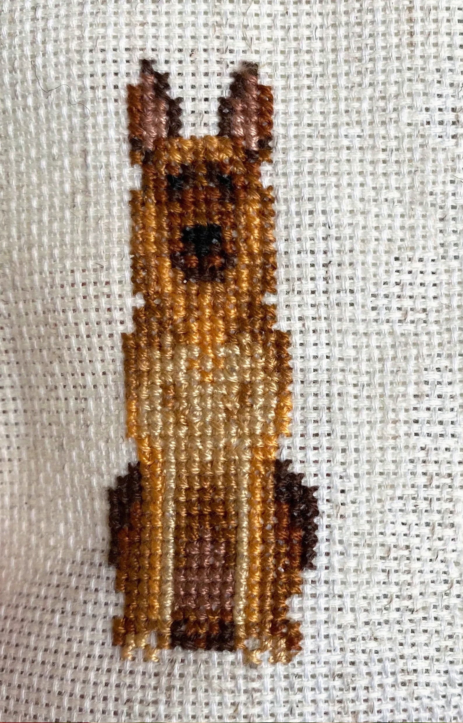 Cross Stitch Pattern german Shepherd DMC Chart Etsy