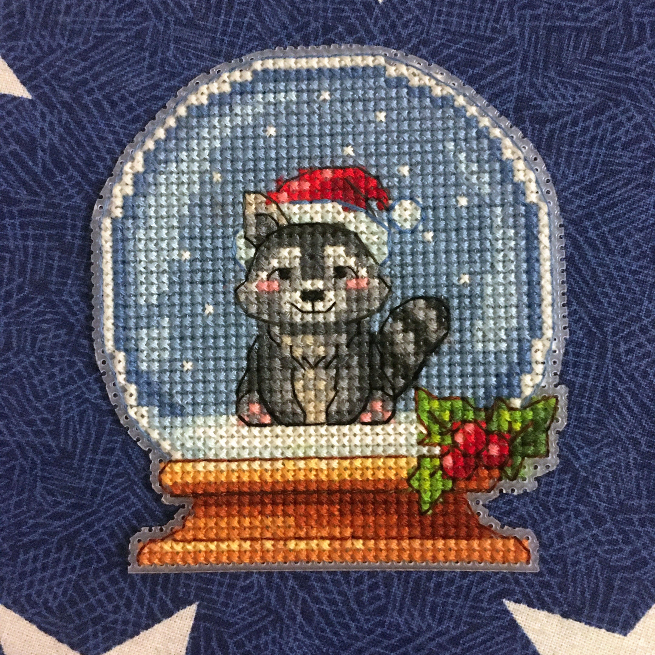 Cross Stitch PDF Patterns 24 Snow Globes With Christmas Animals DMC ...