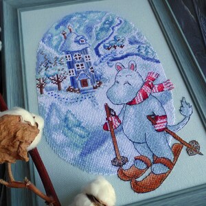 Cross Stitch Pattern Magic Winter DMC Chart Embroidery Printable PDF ...