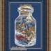 Cross Stitch Pattern 'School of Magic in the bottle' DMC Cross Stitch Chart Needlepoint Pattern  Printable PDF Instant Download 