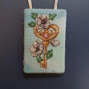Cross Stitch Pattern Miniature Key DMC Chart Embroidery Printable PDF ...