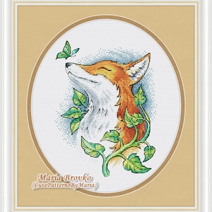 Cross Stitch Pattern Breath of spring DMC Cross Stitch Chart Needlepoint Pattern Embroidery Chart Printable PDF Instant Download image 1