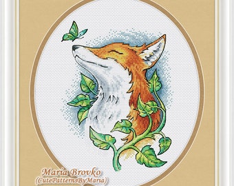 Cross Stitch Pattern "Breath of spring" DMC Cross Stitch Chart Needlepoint Pattern Embroidery Chart Printable PDF Instant Download