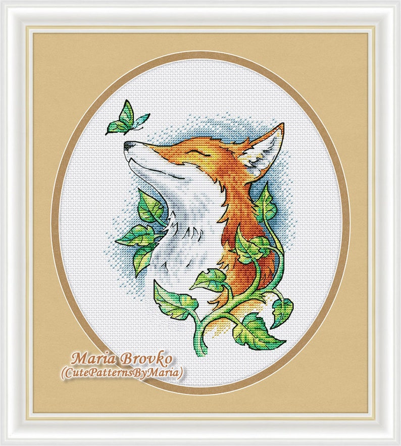 Cross Stitch Pattern Breath of spring DMC Cross Stitch Chart Needlepoint Pattern Embroidery Chart Printable PDF Instant Download image 1