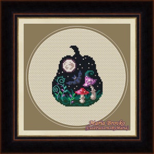 Set of 20 Cross Stitch Halloween Patterns Trick or Treat DMC
