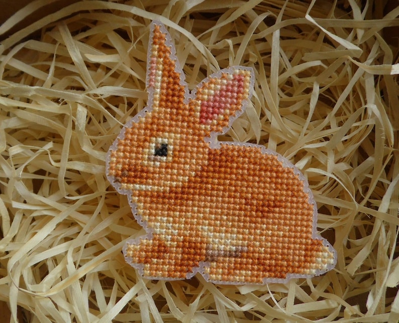 Cross Stitch Pattern Thrianta Rabbit DMC Chart Printable PDF | Etsy