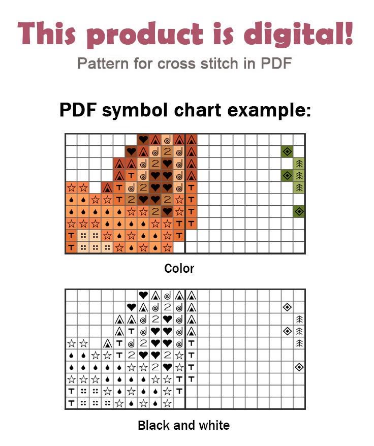 Cross Stitch Pattern Snowman in a Cup DMC Chart Printable PDF Instant ...