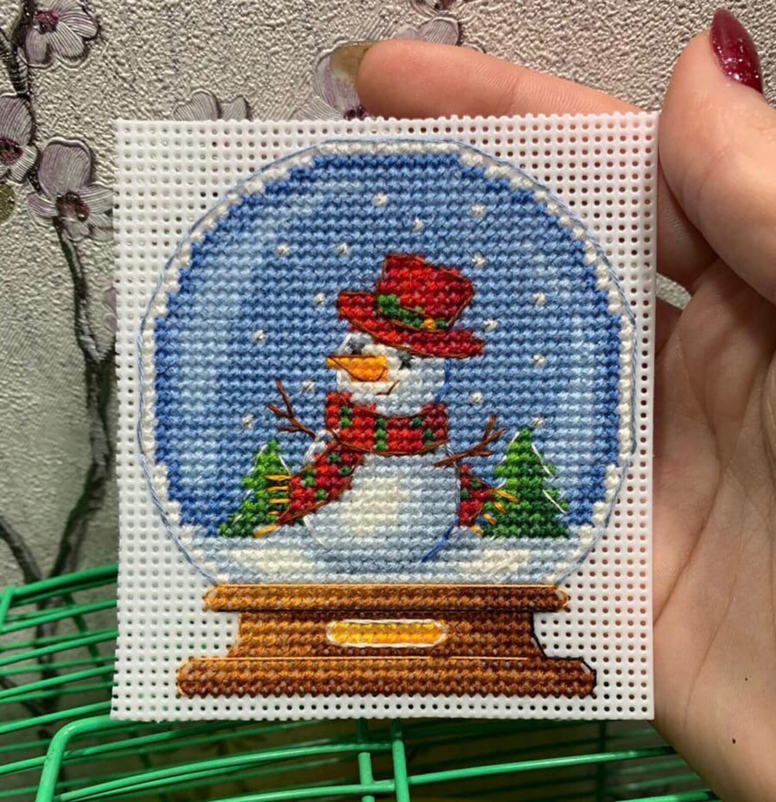 Cross Stitch PDF Patterns Decor 35% Cheaper as a Set - Christmas Snow ...
