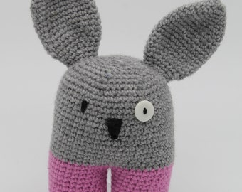 Bunny, Hase gehäkelt, crochet rabbit, Kuscheltier, Amigurumi, Spielzeug, niedlich, süß, lovely