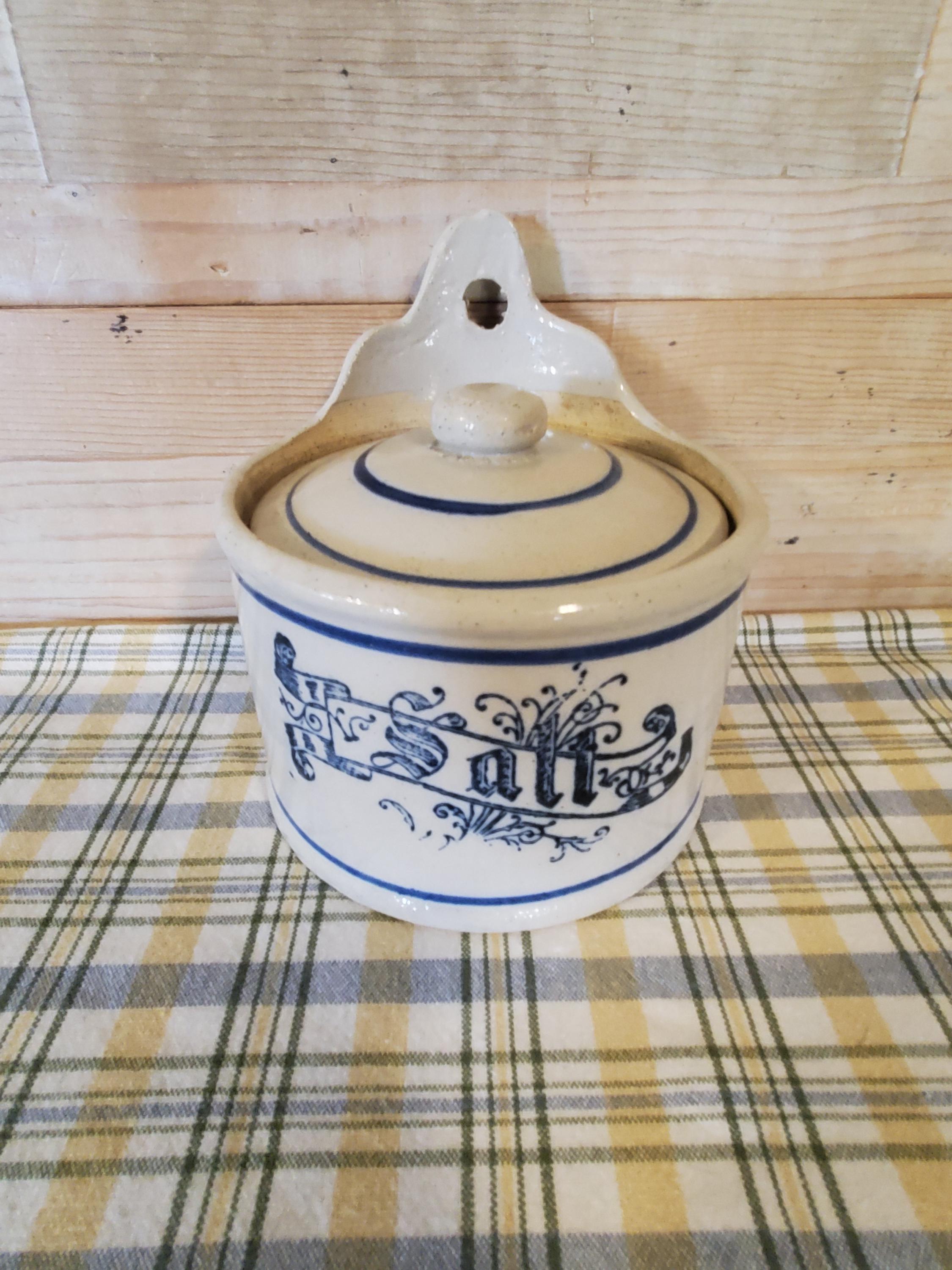Vintage Salt Box - Etsy