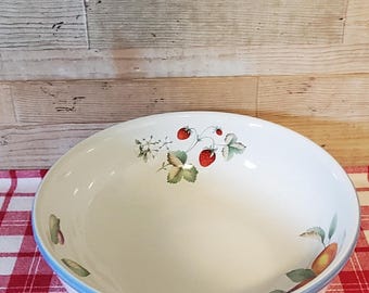 Large Savoir Vivre Salad Serving Bowl - Savoir Vivre Serving Bowl - Luscious Pattern