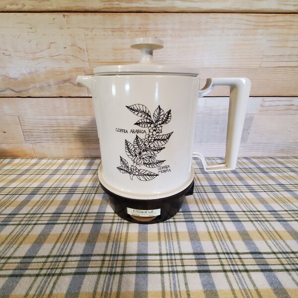 Electric Coffee Pot Etsy