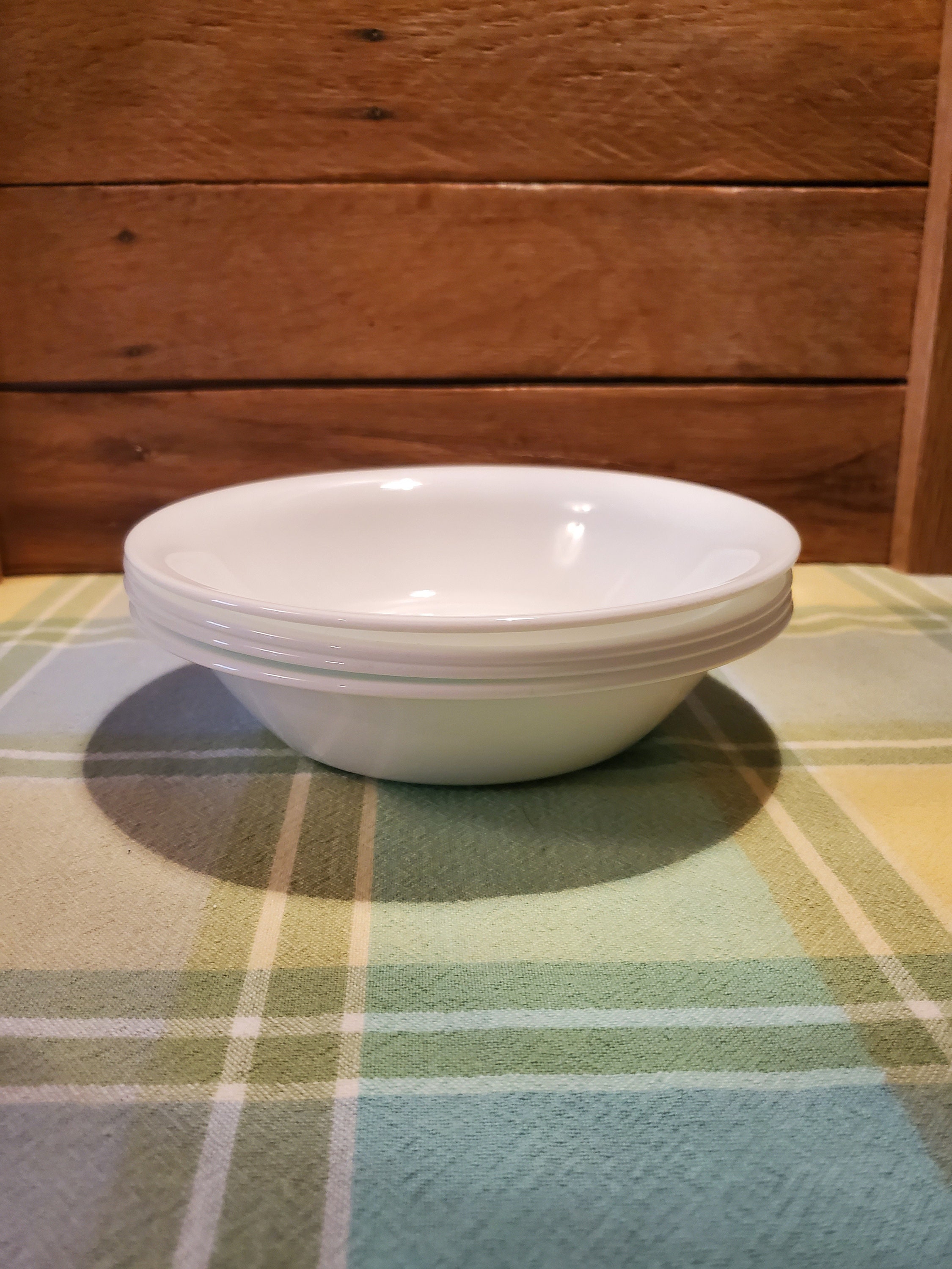 Set of 4 Large Corelle Cereal Bowls/Soup Bowls Etsy