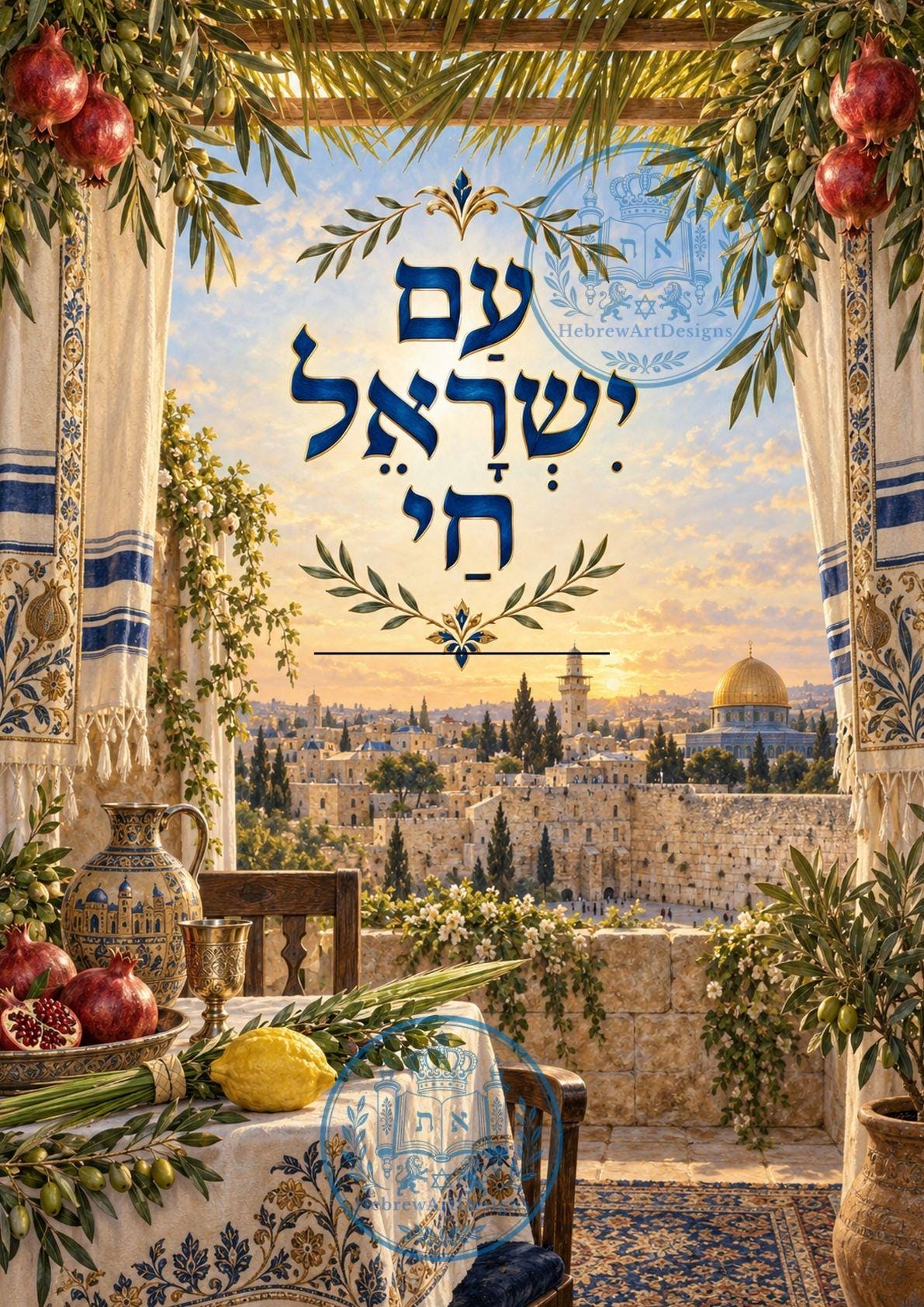 Jerusalem Poster - Etsy