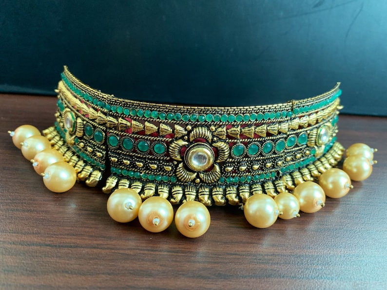 Clearance sale!! Choker with matching jhumka Indian Jewellery