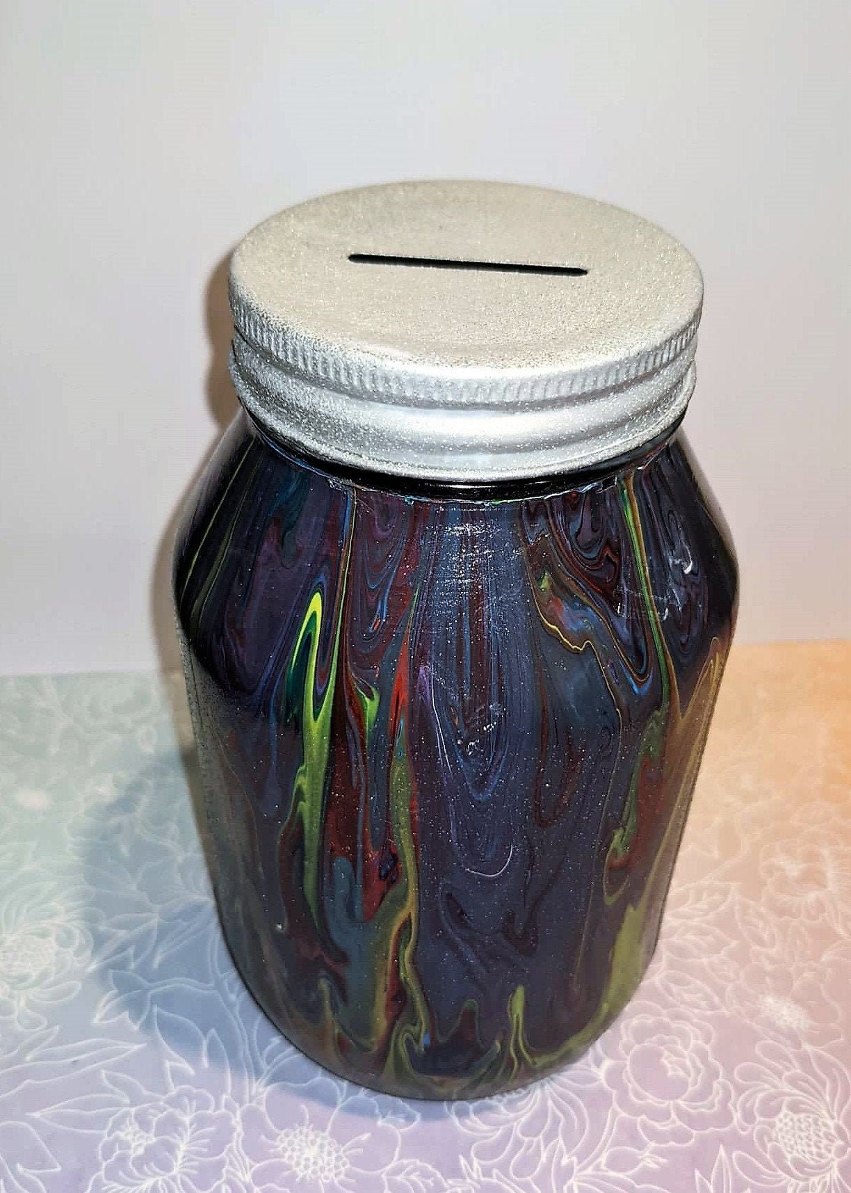 Large 32 Ounce Glass Coin Jar / Savings Jar / Swear Jar Etsy