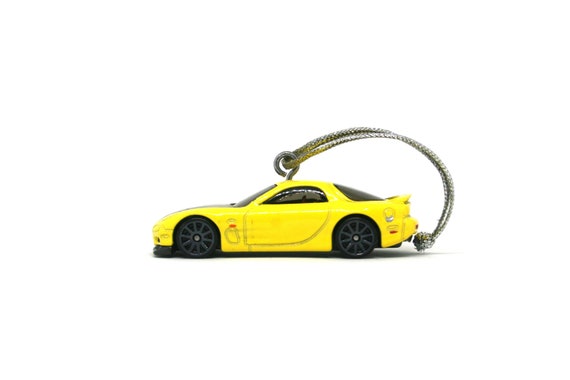 hot wheels mazda rx7 yellow