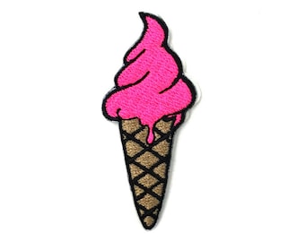 Ice Cream Cone Sticky Patch