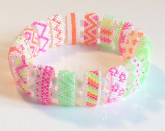 Happy Bangle Component Pack - White / Luminous