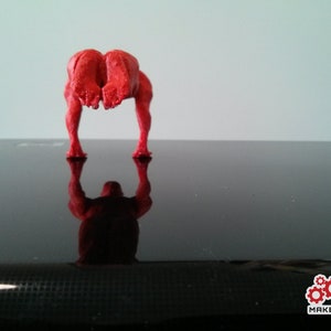 Full Planche Man SPACE MOTIVATOR Calisthenics 3D Printed Statue image 6