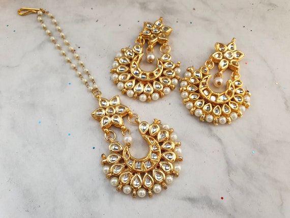 tikka earring set