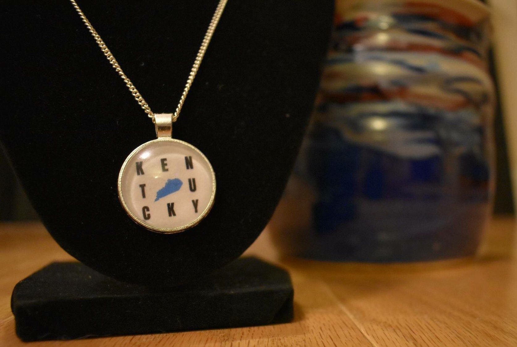 Kentucky Necklace Etsy
