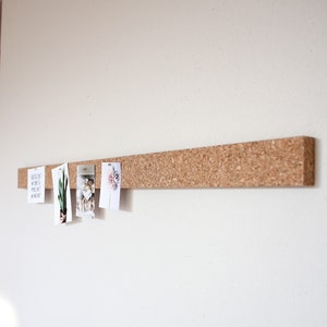 Cork notice board, pin board, cork notice board, wall decoration - RIGO