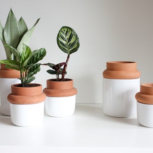 Vase, terracotta vase, indoor vase, plant vase - IDRO