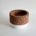 Pavilion Vacation Fund - Salvadanaio In Ceramica Con Coperchio In Sughero, 16,5 Cm, Colore Sfumato Foglia Di Tè, Con Livelli Di Risparmio E Icona $ Rimovibile
