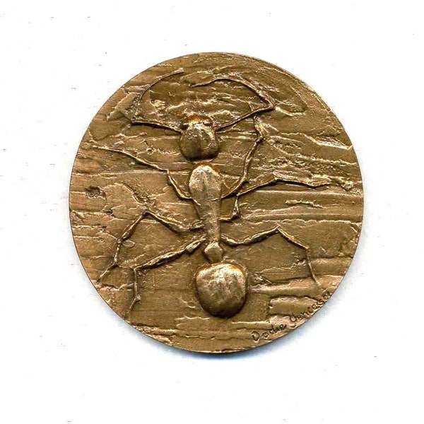 La fourmi charpentière Médaille en bronze de la Monnaie de Paris