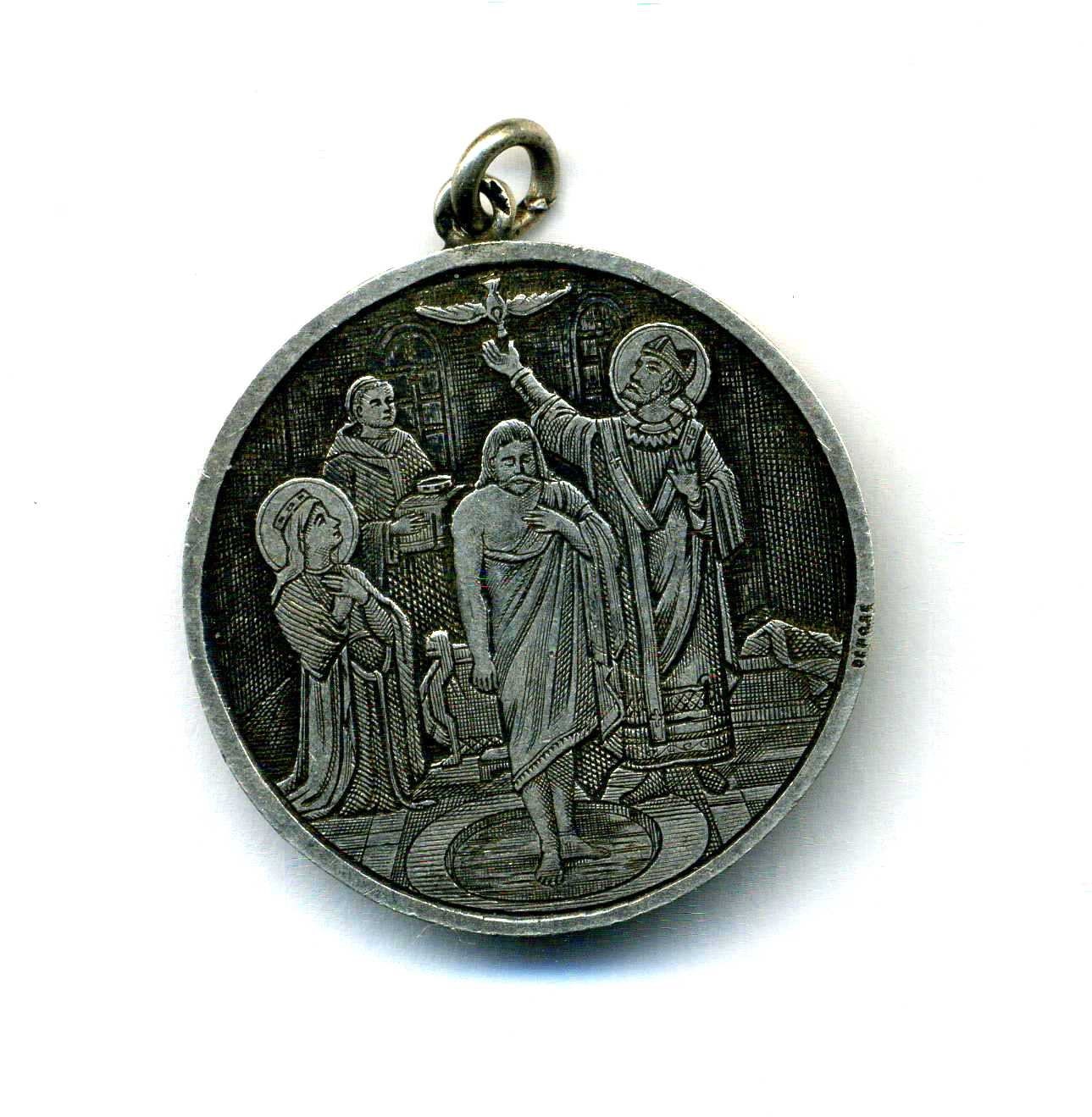 Jubilé à Reims 1896 Médaille en Argent