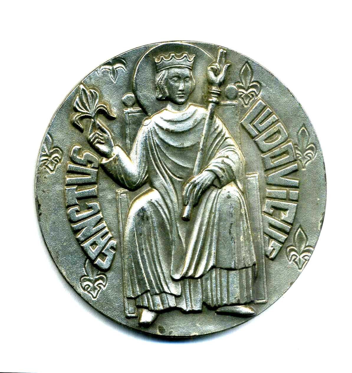Médaille en Bronze Sanctus Ludovicus