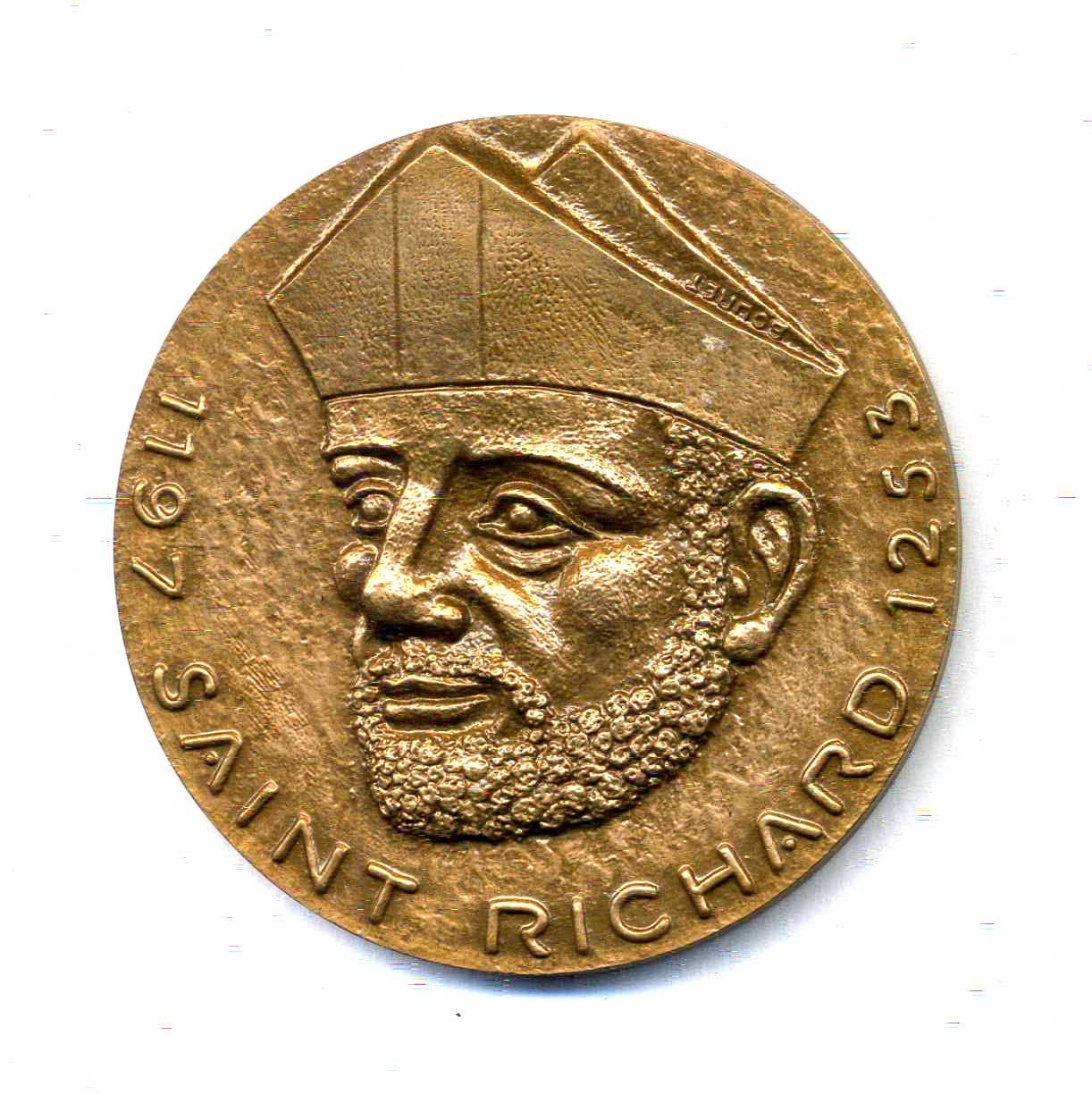 Saint Richard - Médaille