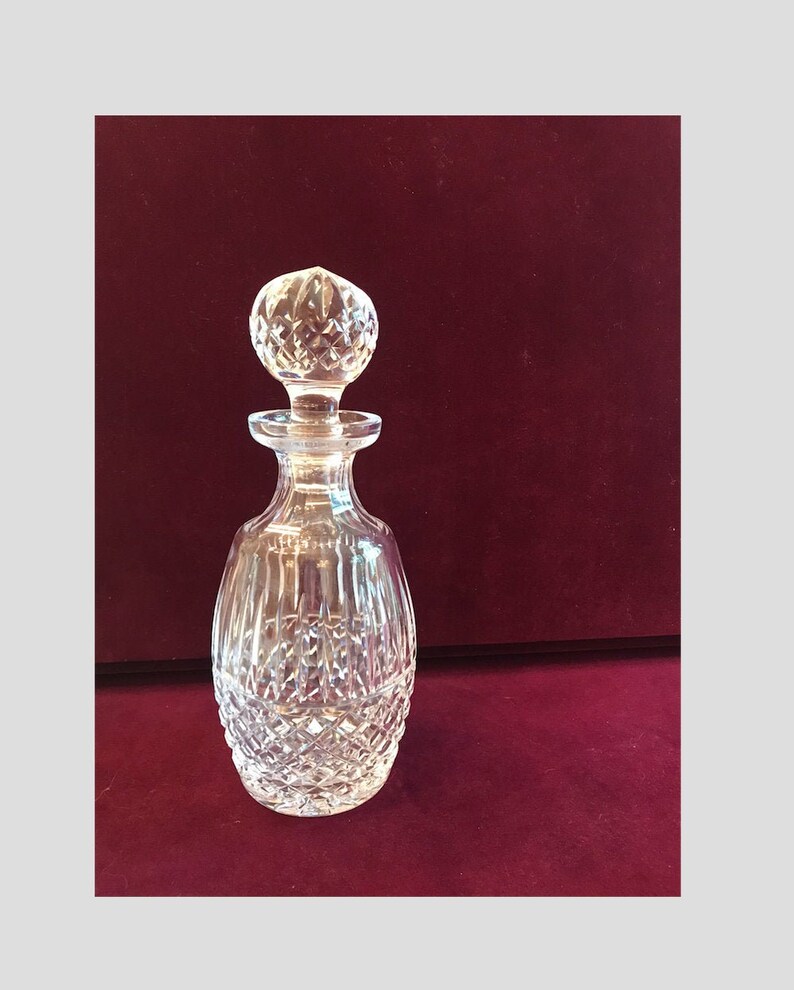 Vintage Waterford Crystal Decanter Etsy