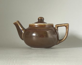 1930's Fraunfelter teapot vintage small lusterware china tea pot