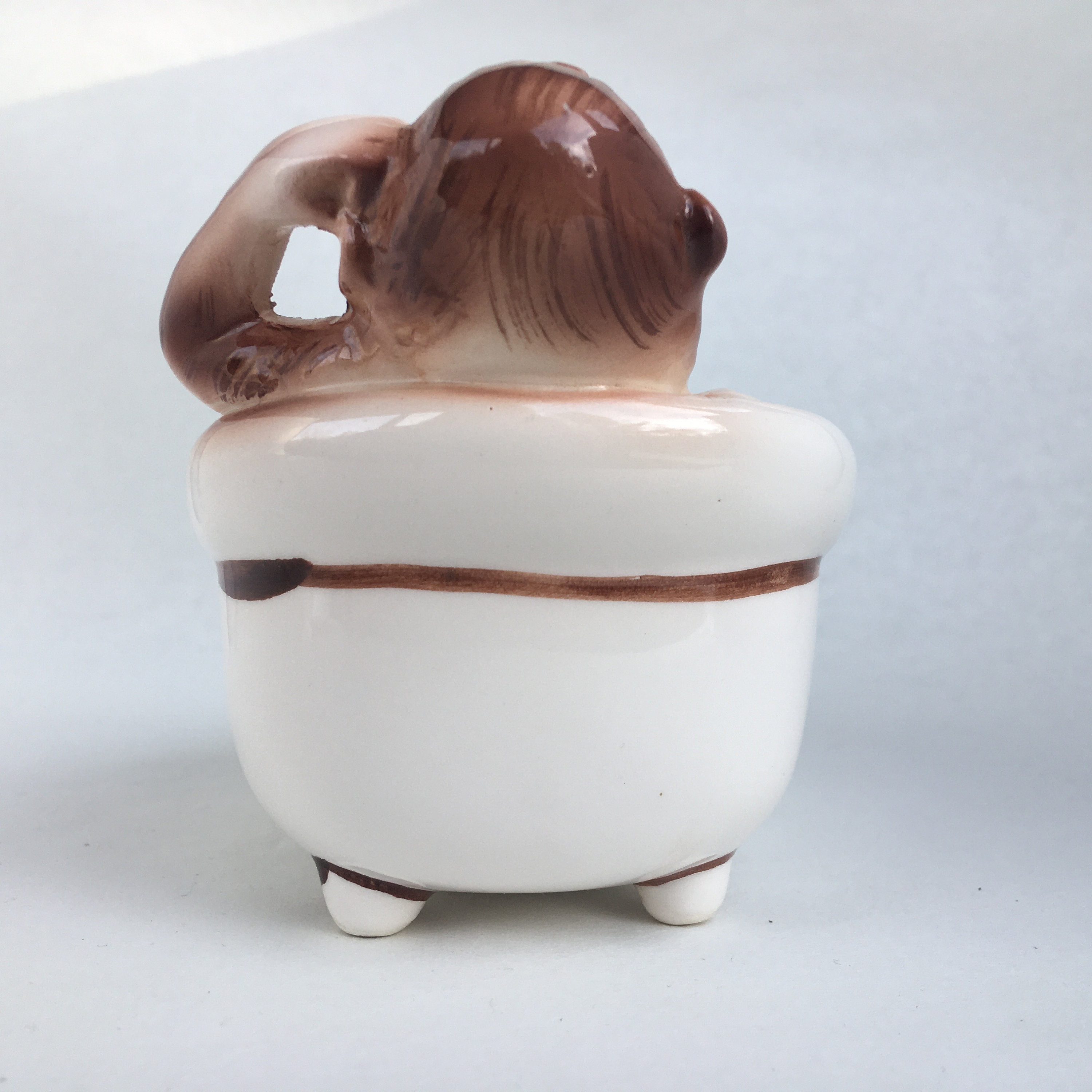 1960's Monkey Soap Dish or Trinket Tray Whimsical Monkey Etsy