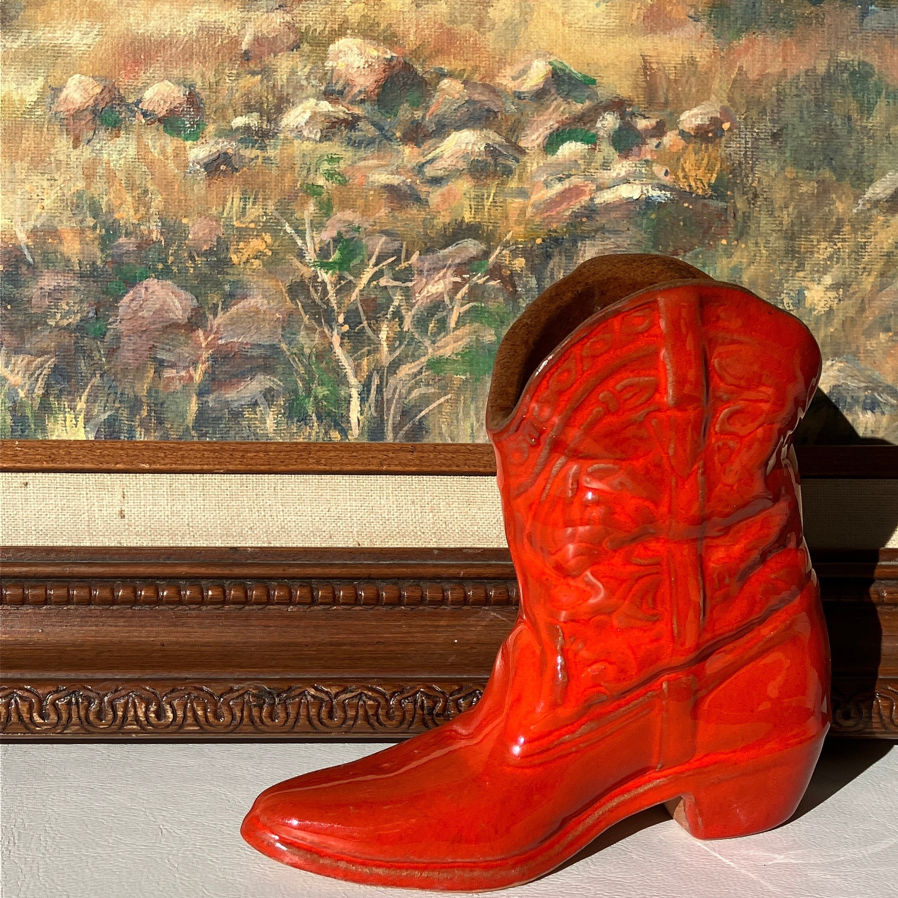 Frankoma Cowboy Boot - Etsy