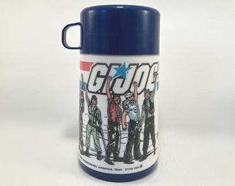 1985 G.I. Joe thermos only vintage 1980's Aladdin bottle with spout & cup