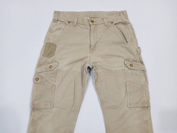 Vintage Carhartt Double Knee Work Pants Cargo Mult