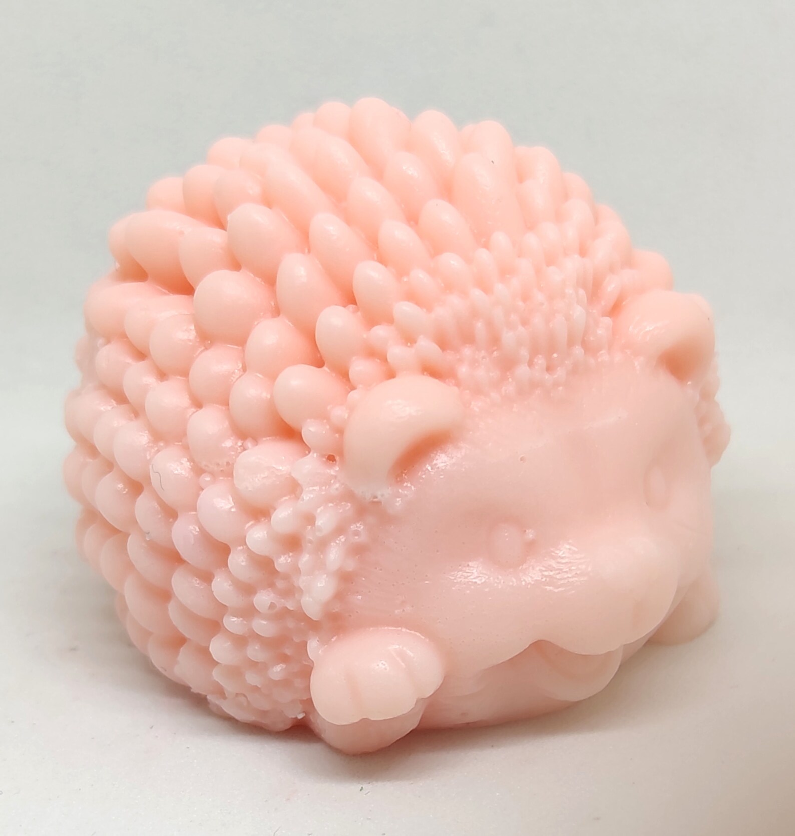 Handmade hedgehog soap with a surprise inside. Etsy