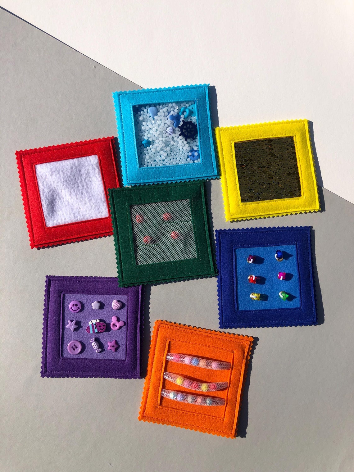 I Spy Bag Set, Eye Spy, Seek and Find Fidget Toy, Discovery Busy Bag ...