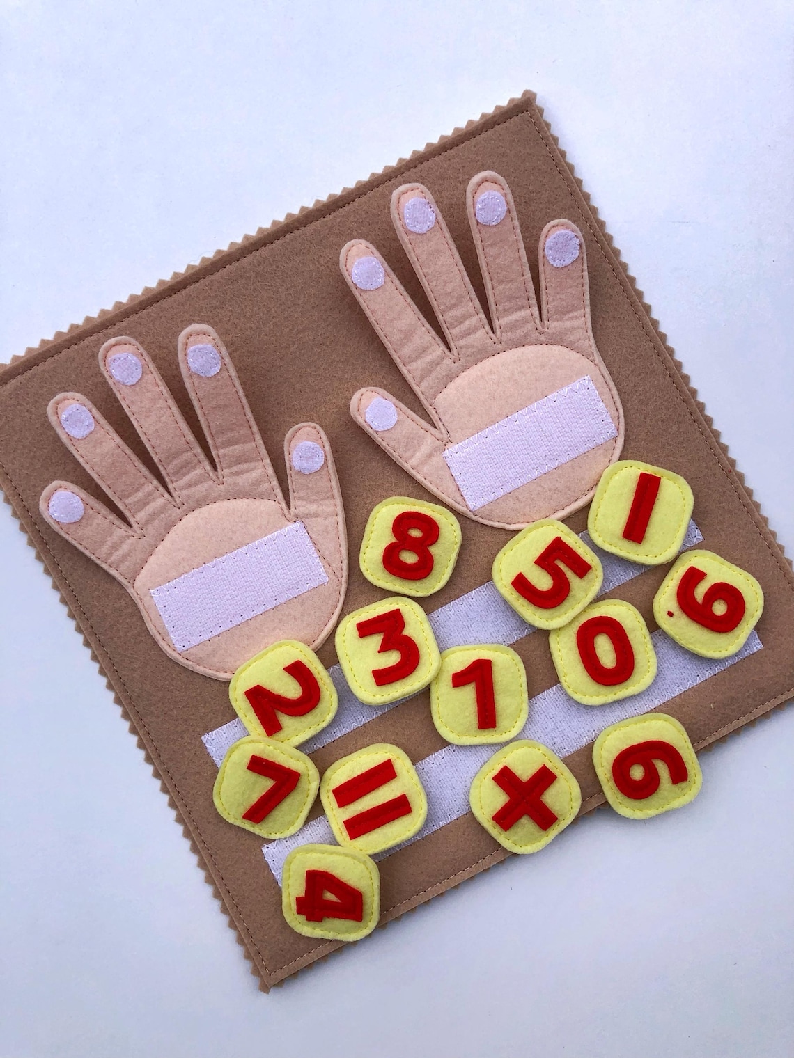Math Learning Game, Counting Toy, Finger Counting Preschool Game, Math ...