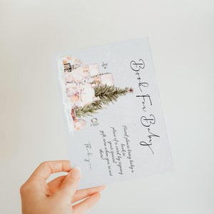 Uitnodigingsset babyshower winter: bundel met feestelijke uitnodigingen (digitale download) afbeelding 7